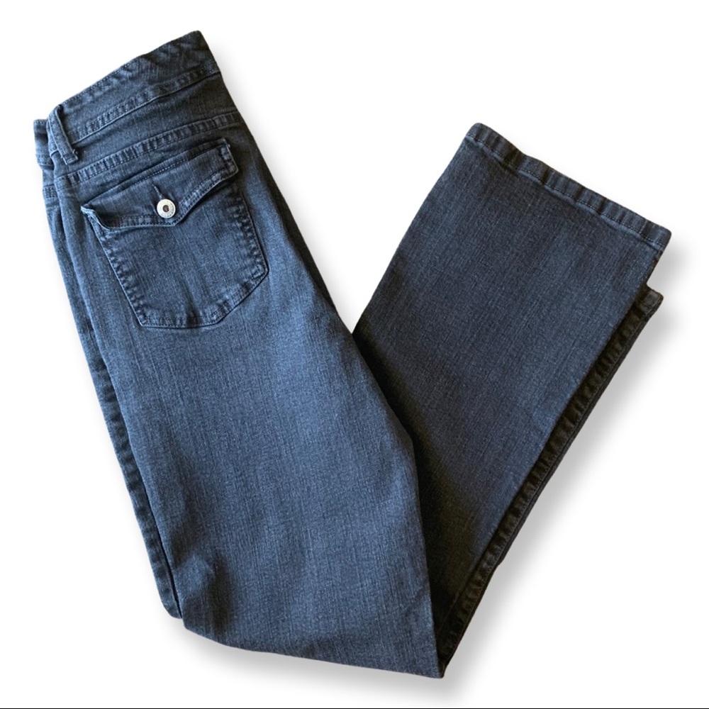 Gloria Vanderbilt The Perfect Fit Grey Jeans Size 12